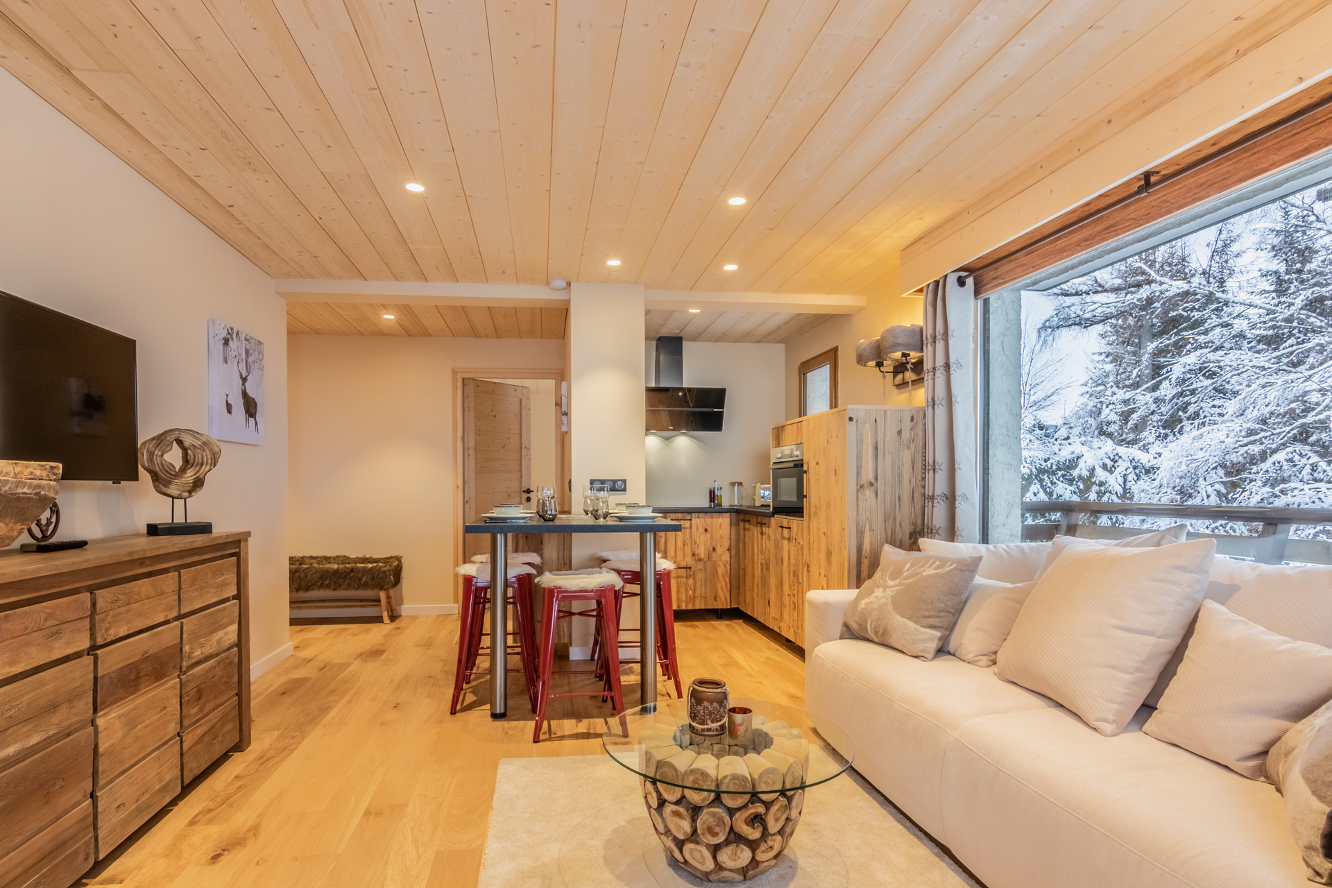 Rénovation au coeur de Megève